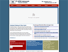 Tablet Screenshot of intecinstruments.com